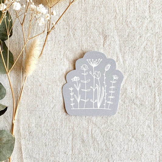 Sticker 'Blumenreihe'