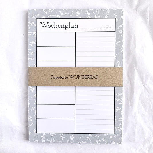 Wochenplan 'Blumenwiese'