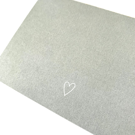 Notizblock / Memopad 'Herz'