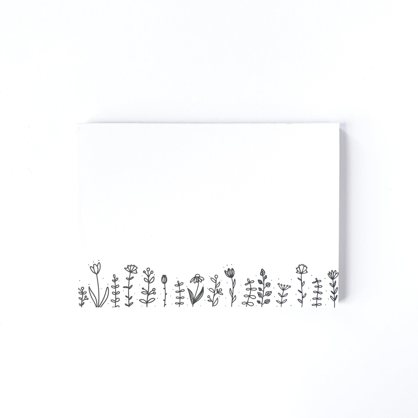 Notizblock / Memopad 'Blumenwiese'