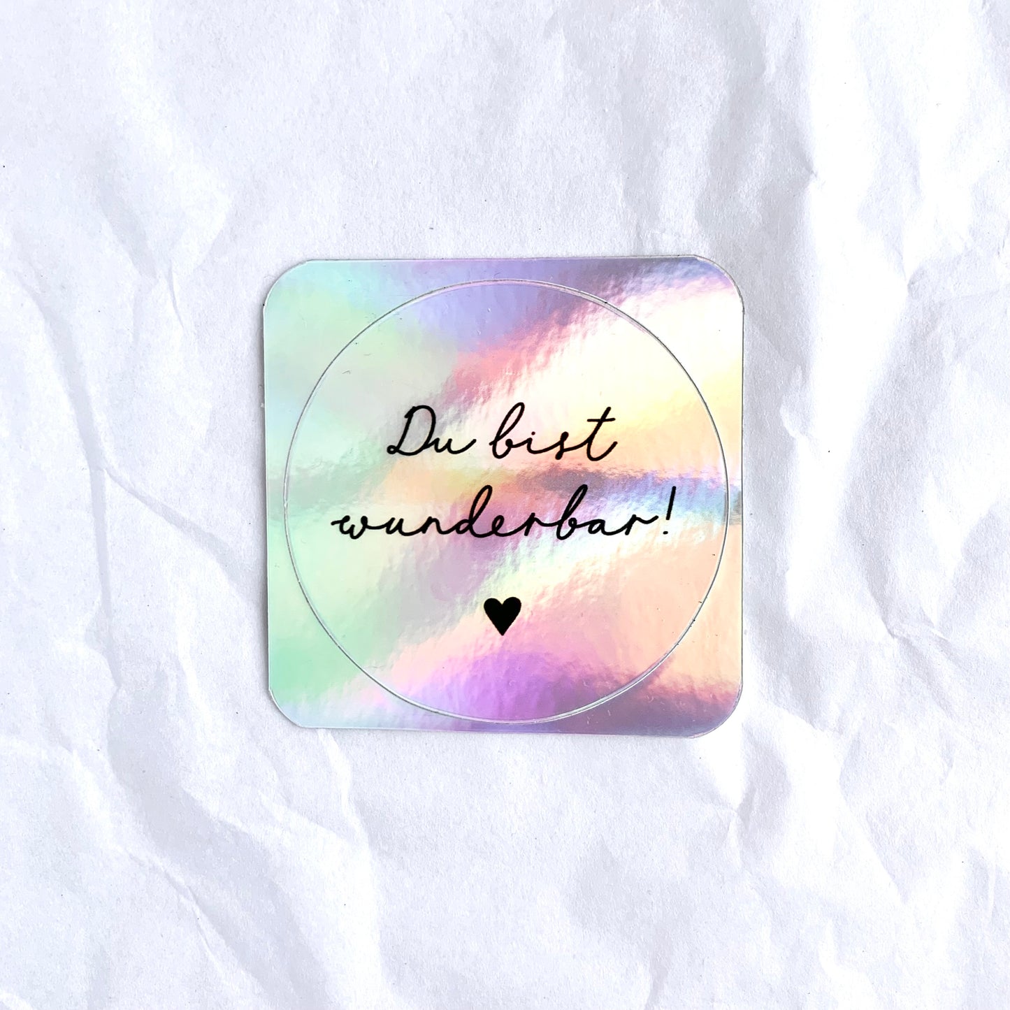 Sticker 'Du bist wunderbar'