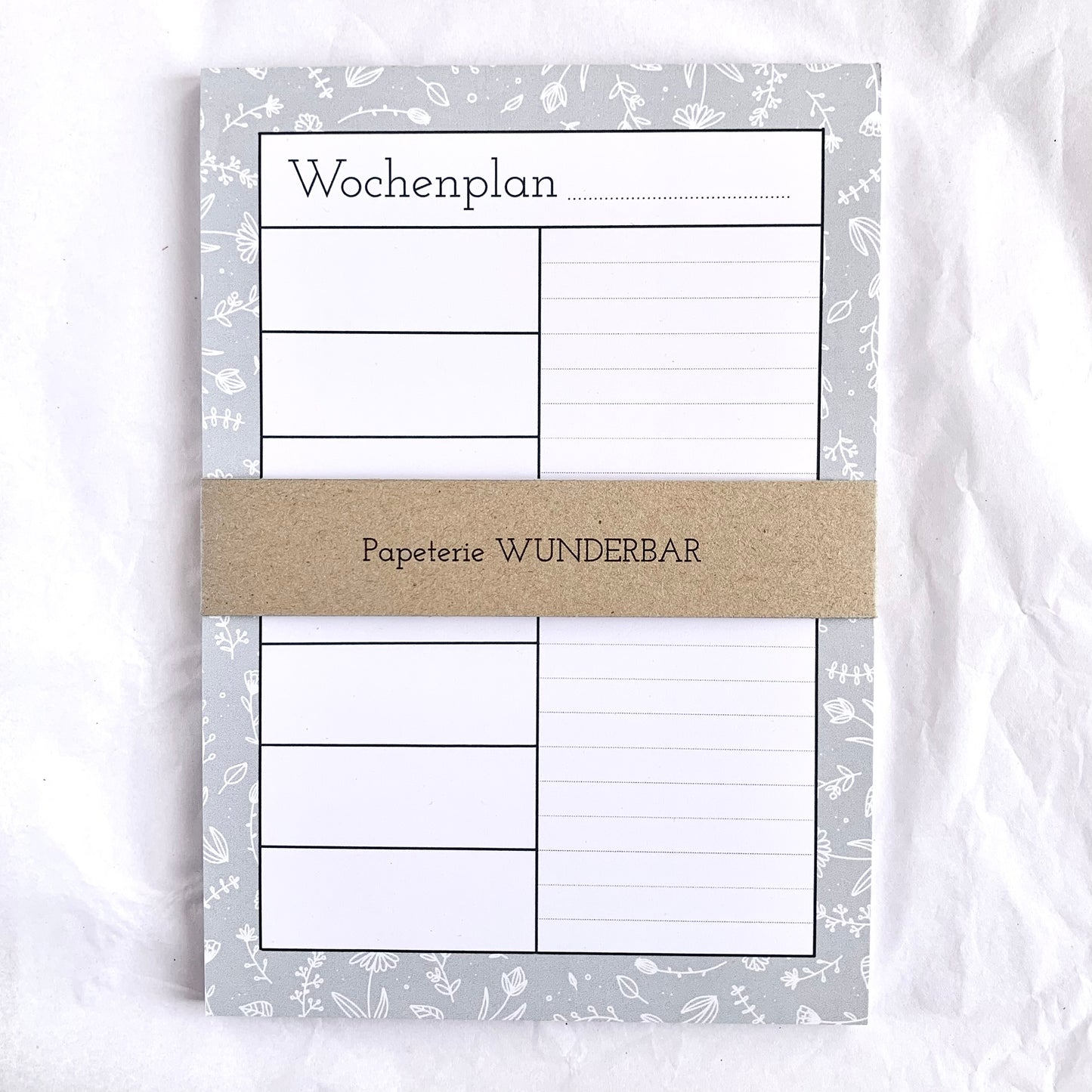 Wochenplan 'Blumenwiese'