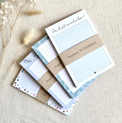 Notizblock 'Blumenwiese'