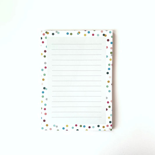 Notizblock / TO-DO-Liste 'Konfetti'